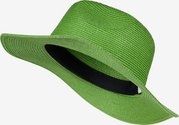 styleBREAKER Hat 'Panama Strohhut - Knautschhut' in Green: front