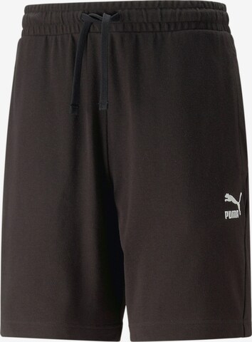 PUMA Loose fit Pants in Black: front