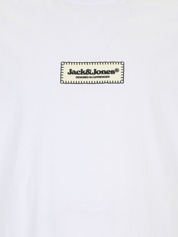 Maglietta 'JORSPLIT' di Jack & Jones Plus in bianco