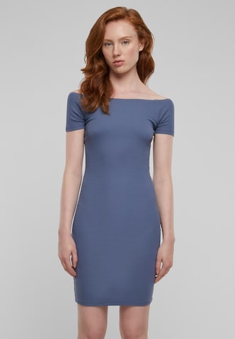 Urban Classics Dress in Blue: front