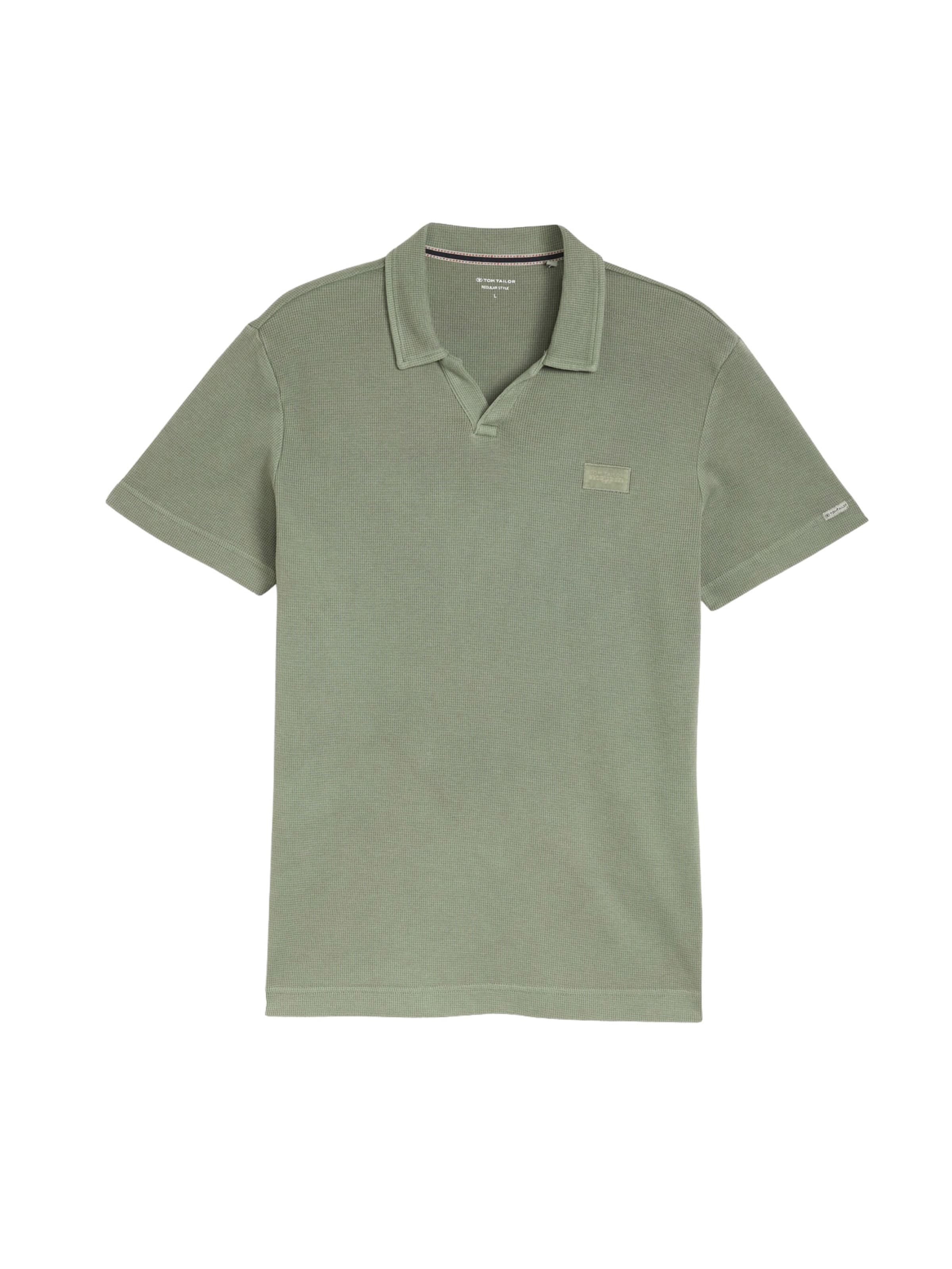 TOM TAILOR Shirt in Green: front