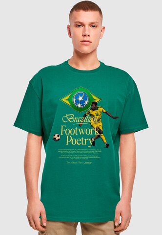 MT UpscaleMajica 'Footwork Poetry' - zelena boja: prednji dio