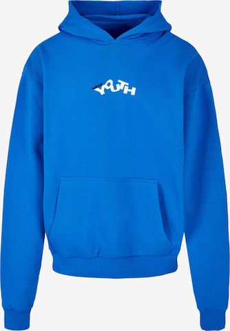 Lost Youth Sweatshirt 'Youth' in Blue: front