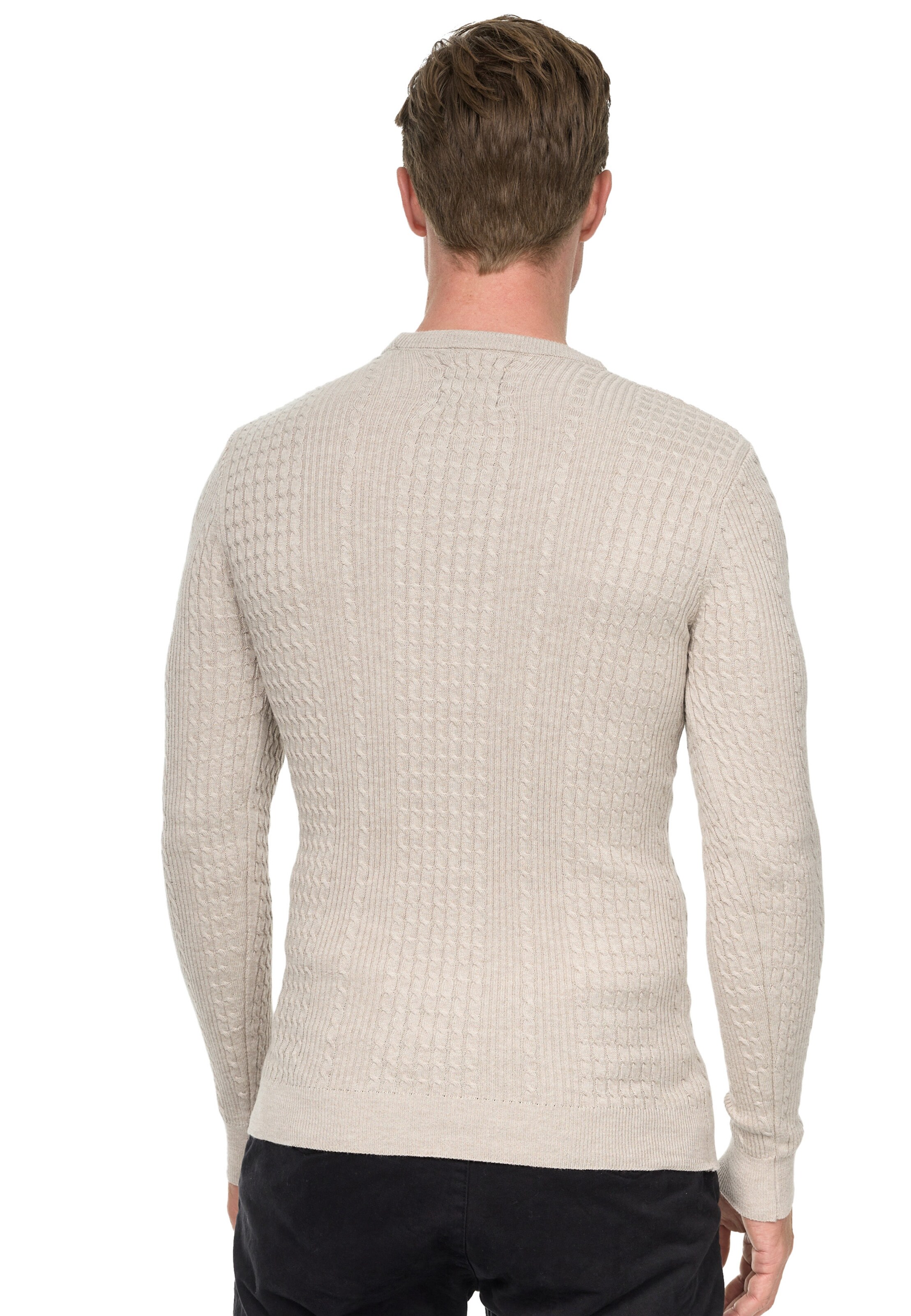 Rusty Neal Sweater in Beige