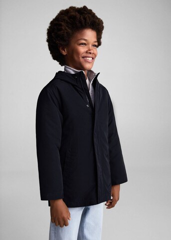 MANGO KIDS Between-Season Jacket 'Anorak Pacific' in Blue