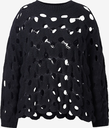 Ulla Popken Neulepaita värissä musta: etupuoli