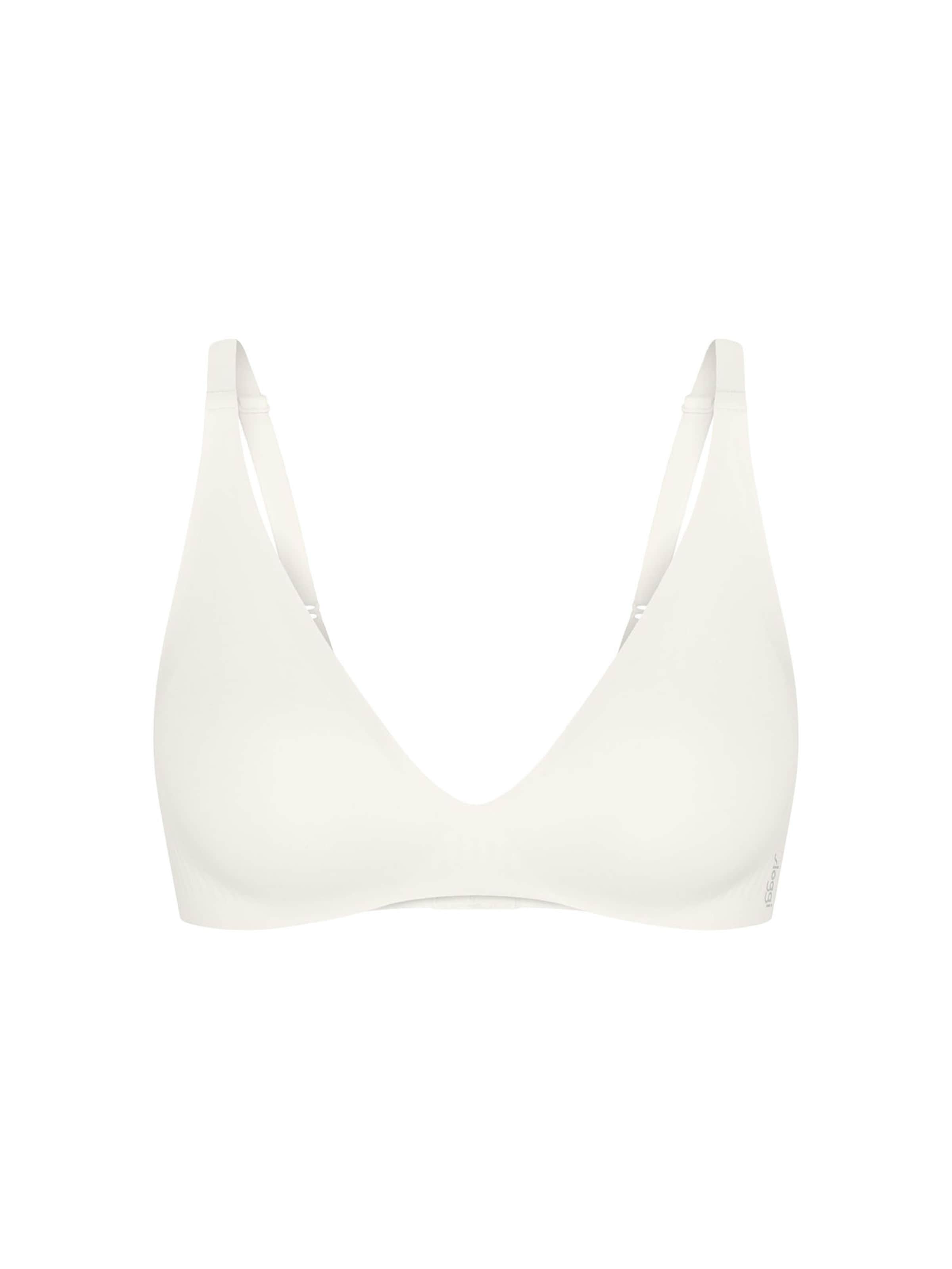 SLOGGI BH ' Blue ZERO Feel 20 THE UP ' in Wit: voorkant