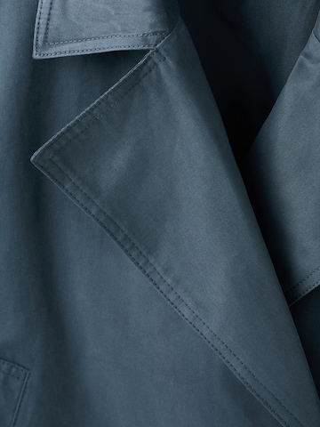 MANGO TEEN Ανοιξιάτικο και φθινοπωρινό παλτό 'Naval' σε μπλε