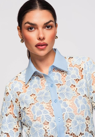 Ombre Blouse 'OW-SH-E0025' in Blauw