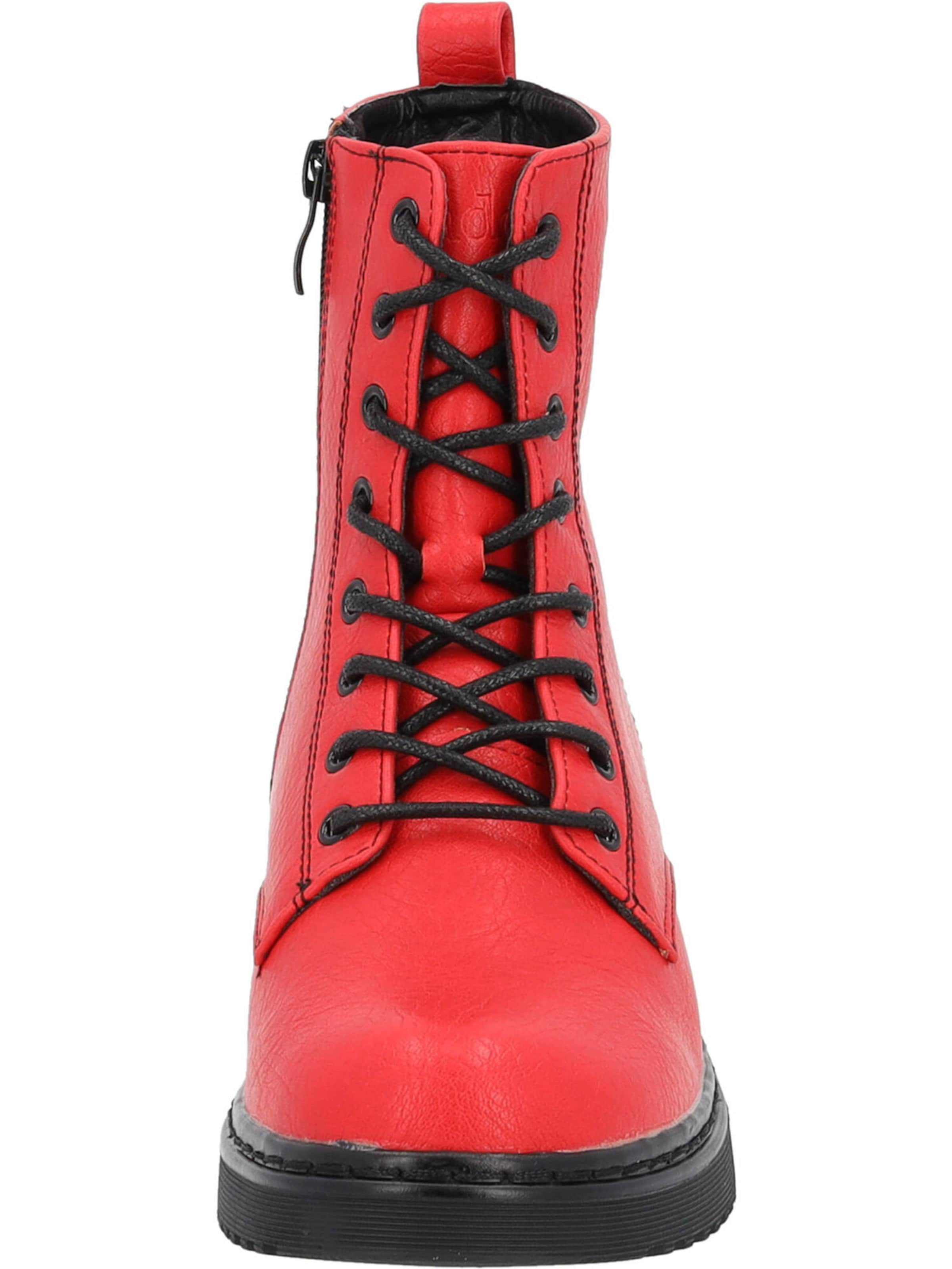 Palado Schnürstiefelette 'Djerba' in Rot
