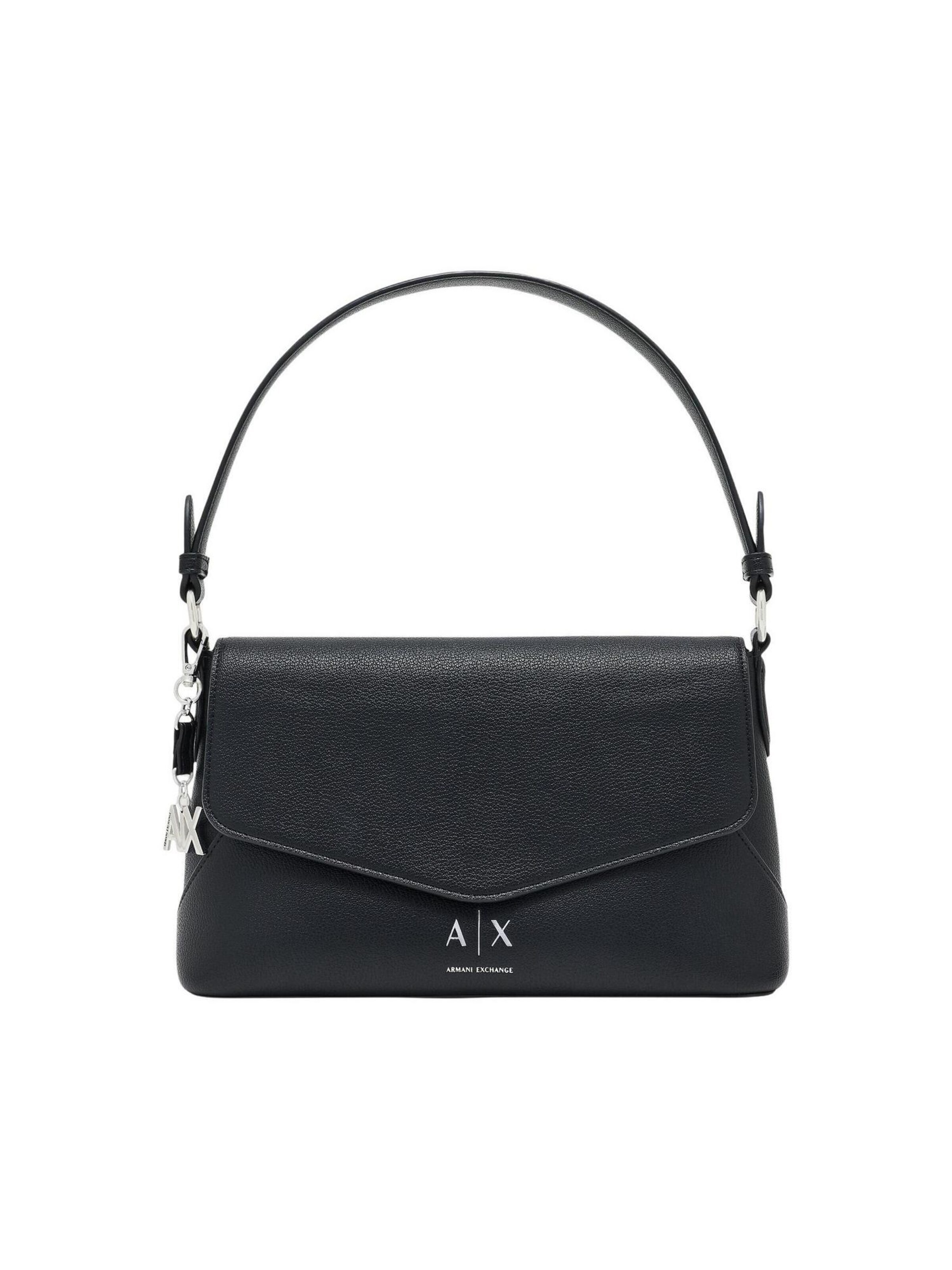 ARMANI EXCHANGE - Bolso de hombro 'XW003145 AF26569' en negro: frente
