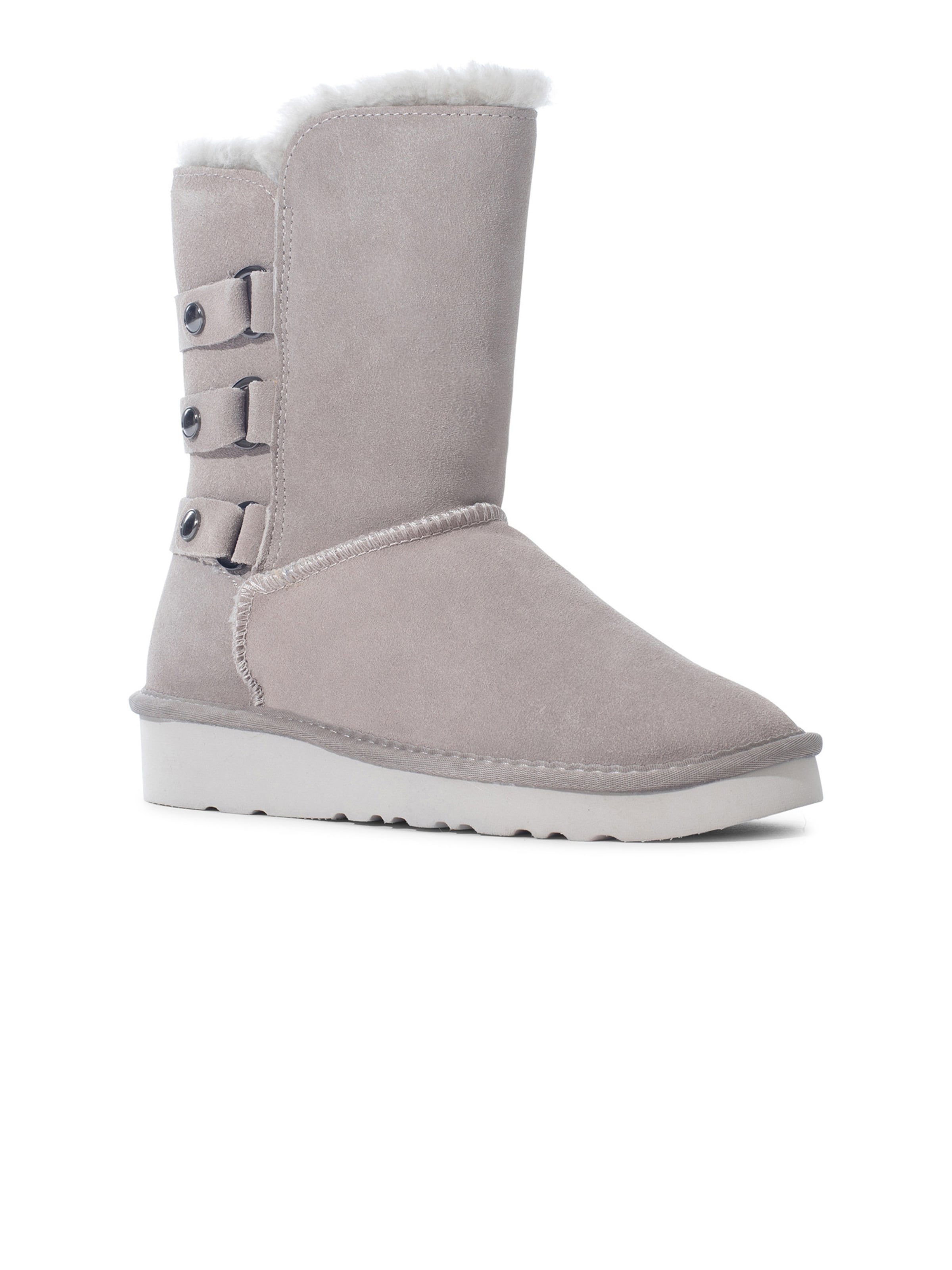 Botine 'Binger' de la Gooce pe gri