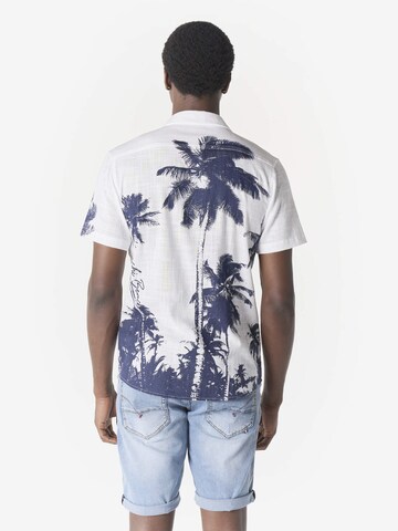 KOROSHI Regular fit Overhemd in Wit