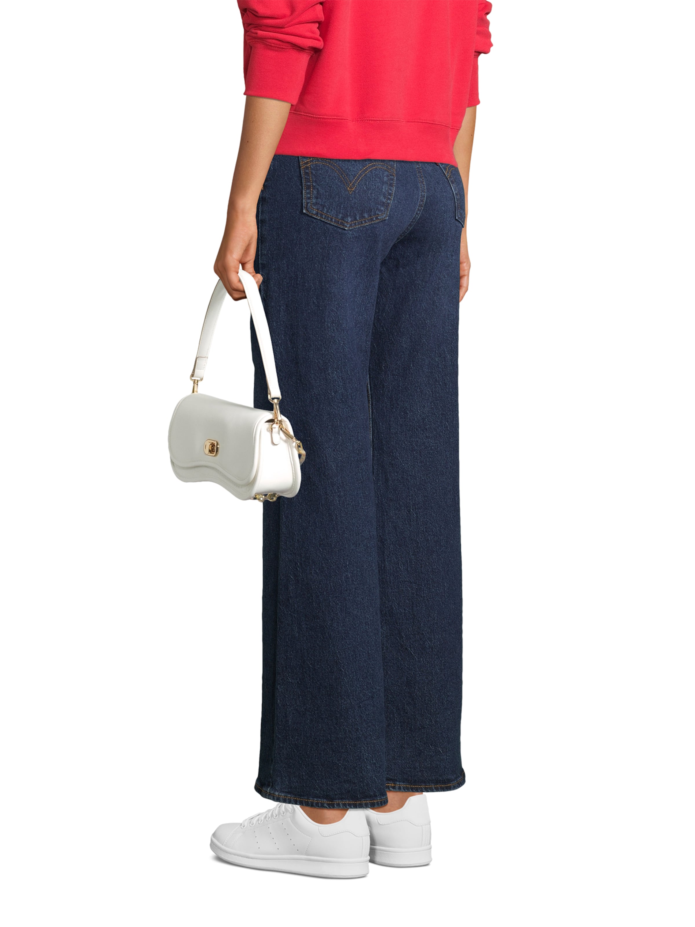 ALDO Чанта за през рамо 'CLAPPERTON' в бяло: отпред