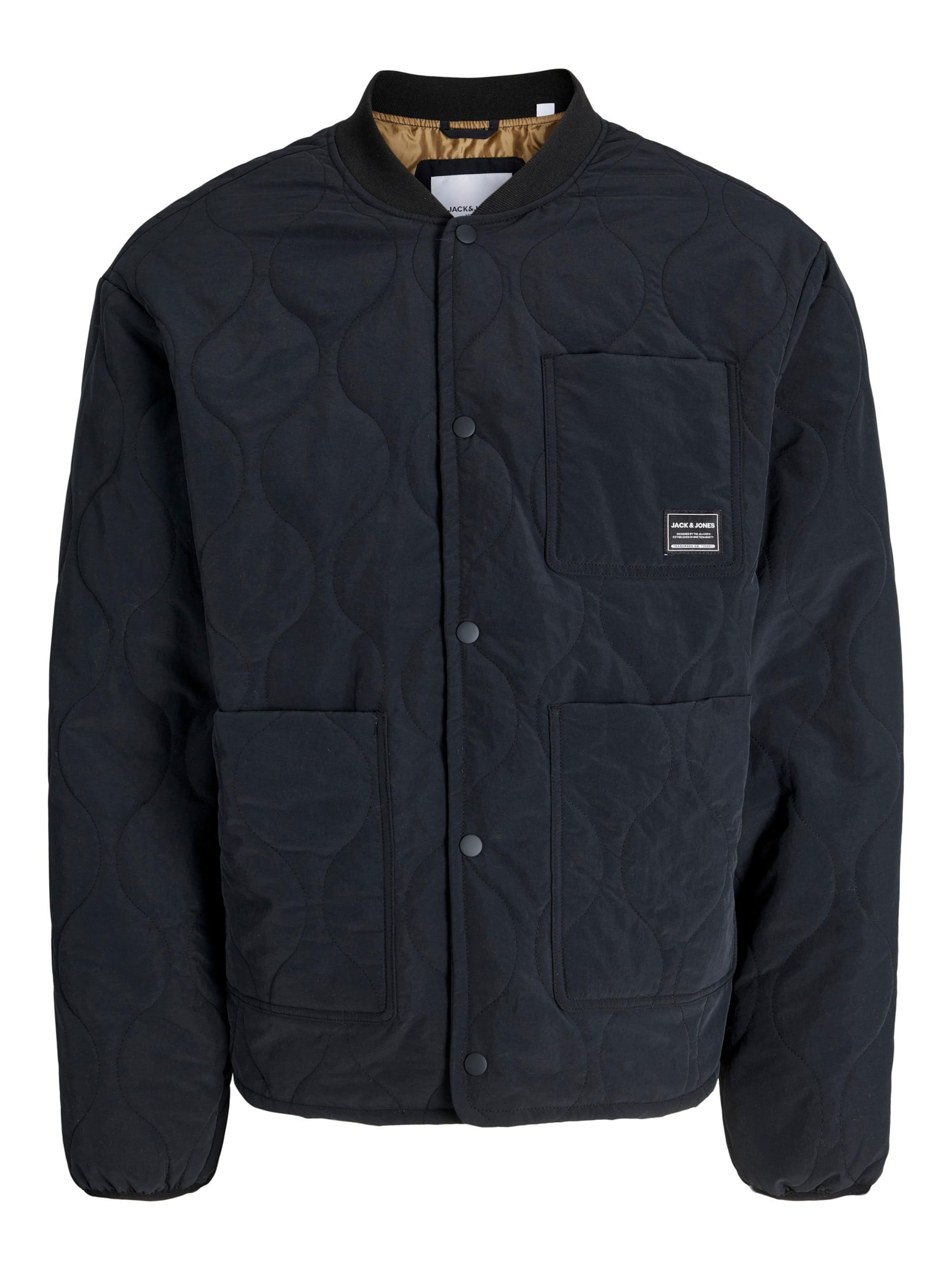 JACK & JONES Jacke in Schwarz: Vorderseite