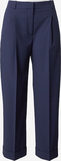 HUGO Hlače s naborima 'Herisse' u mornarsko plava, Pregled proizvoda