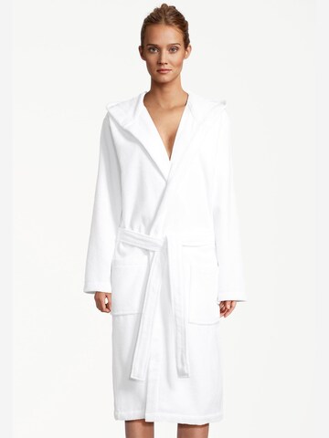 SEIDENSTICKER Bademantel lang 'Robe' in Weiß