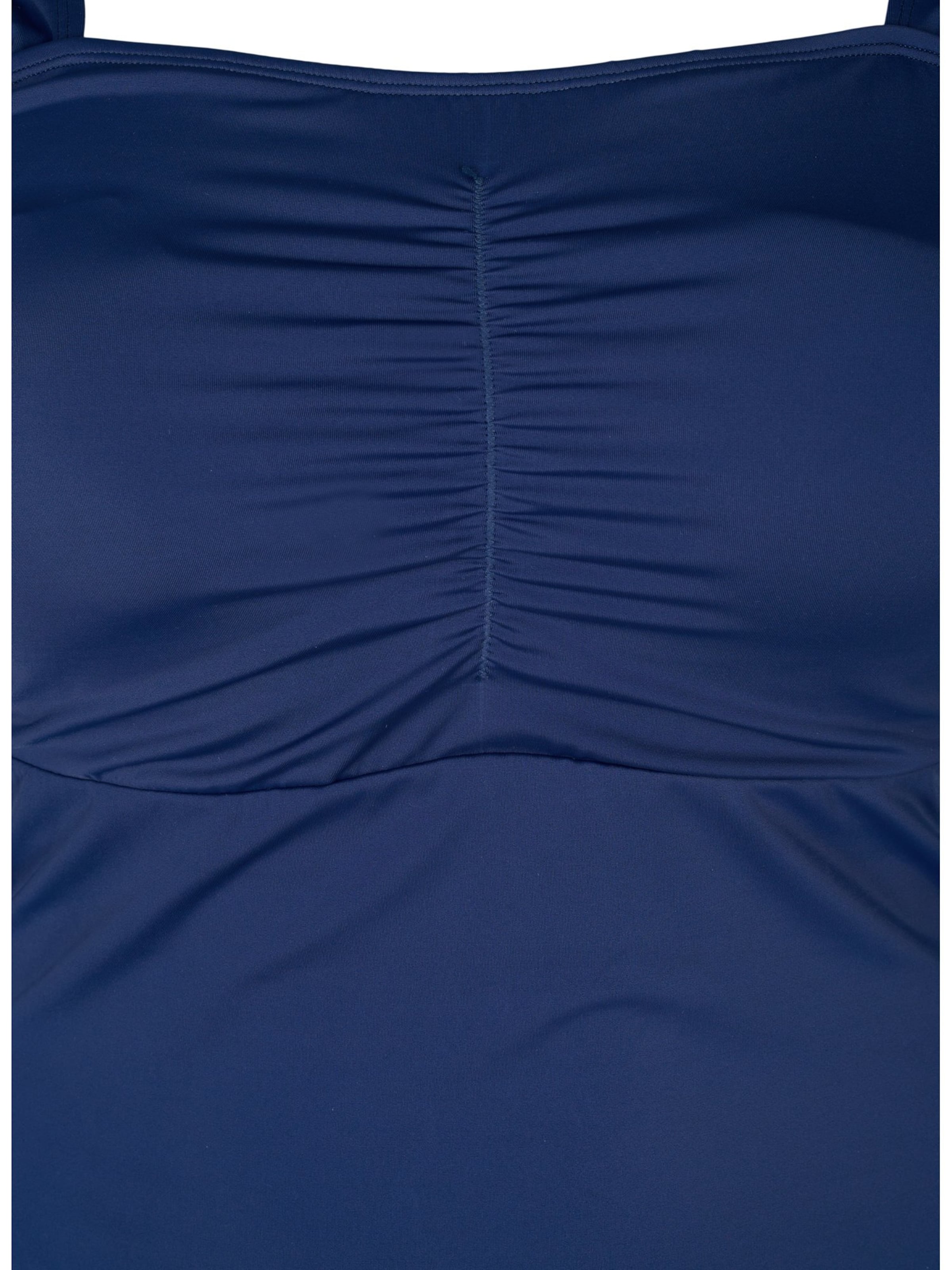 Swim by Zizzi Bralette Swimsuit 'Spika' in Blue