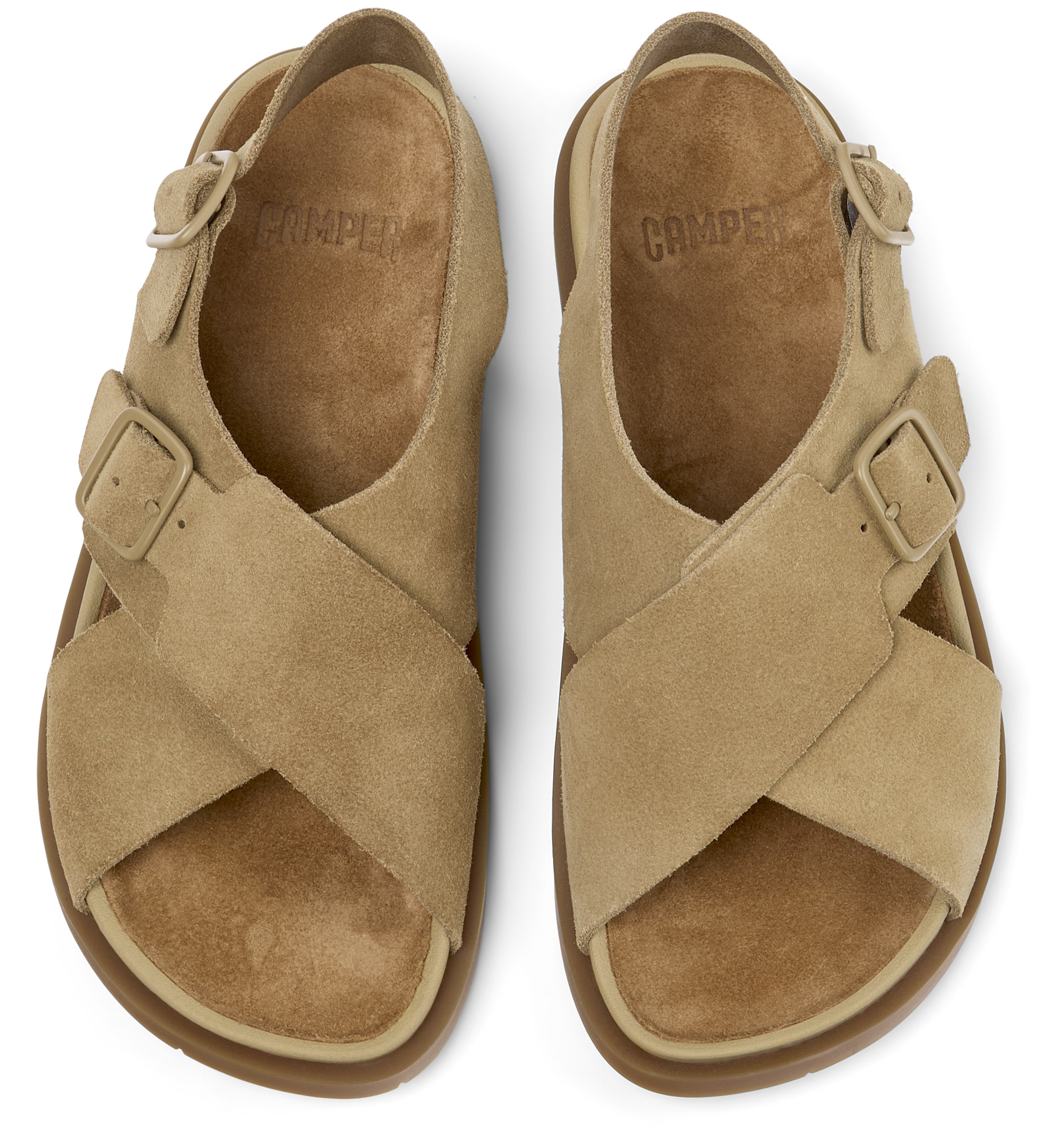 CAMPER Sandaal 'Lluc Sandal' in Bruin