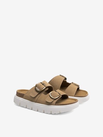 Sandales 'Damen-Plateausandalen mit Keilabsatz und Fußgewölbeunterstützung' Dream Pairs en beige