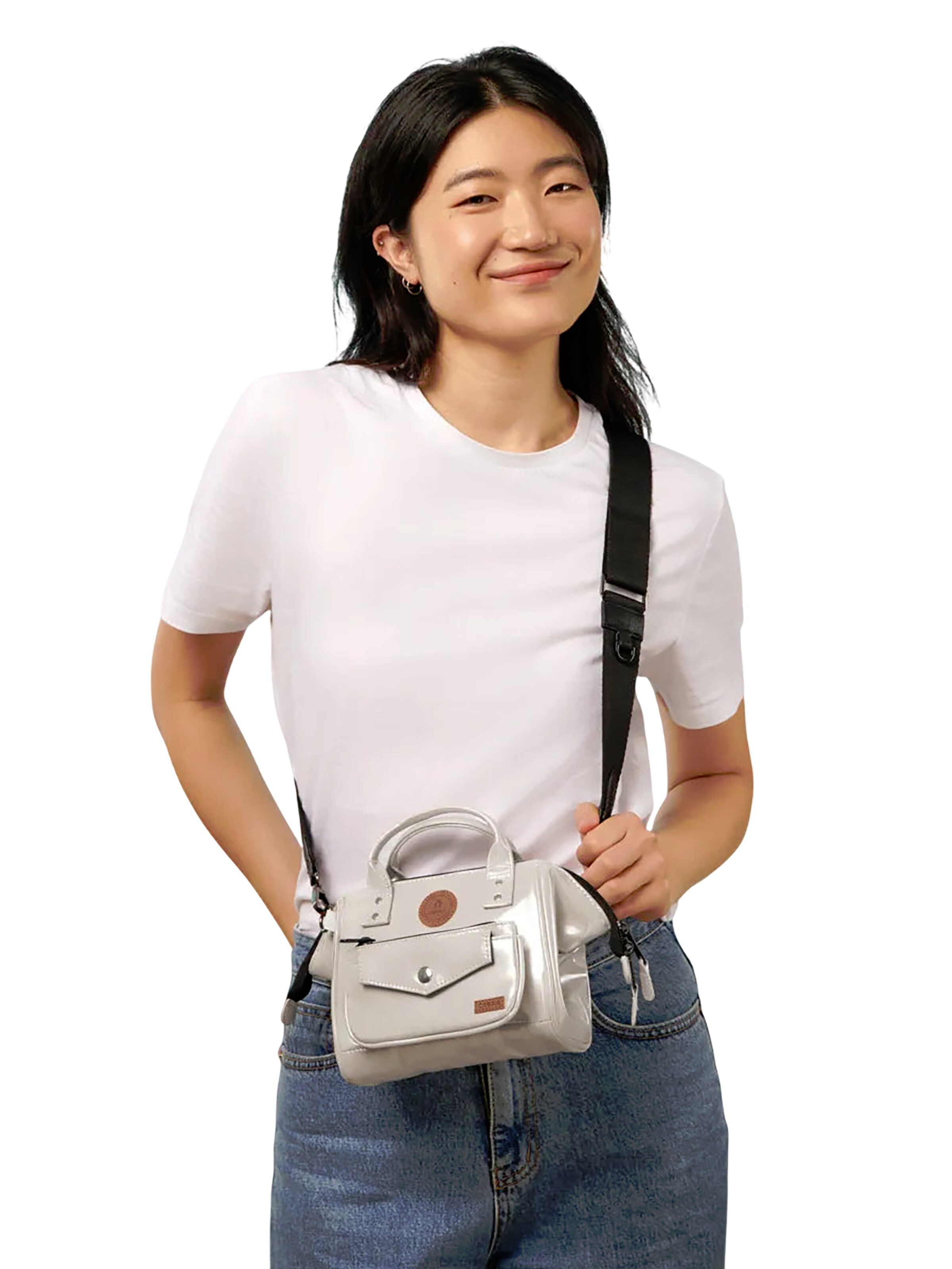 Cabaia Crossbody Bag 'Small Honolulu' in Gold