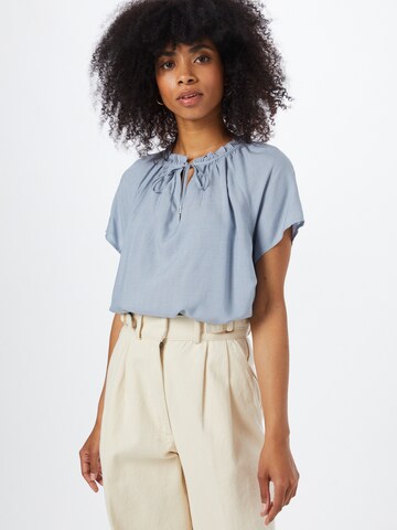 s.Oliver Blouse in Blue: front