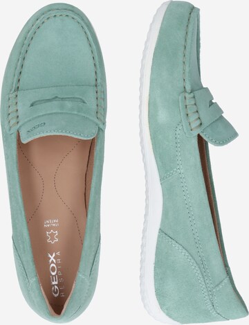 GEOX Moccasins 'Vega' in Green