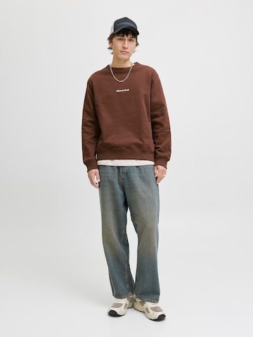 JACK & JONES Μπλούζα φούτερ 'JORNORREBRO' σε καφέ
