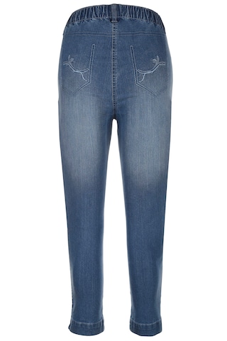 MIAMODA Skinny Jeggings in Blauw