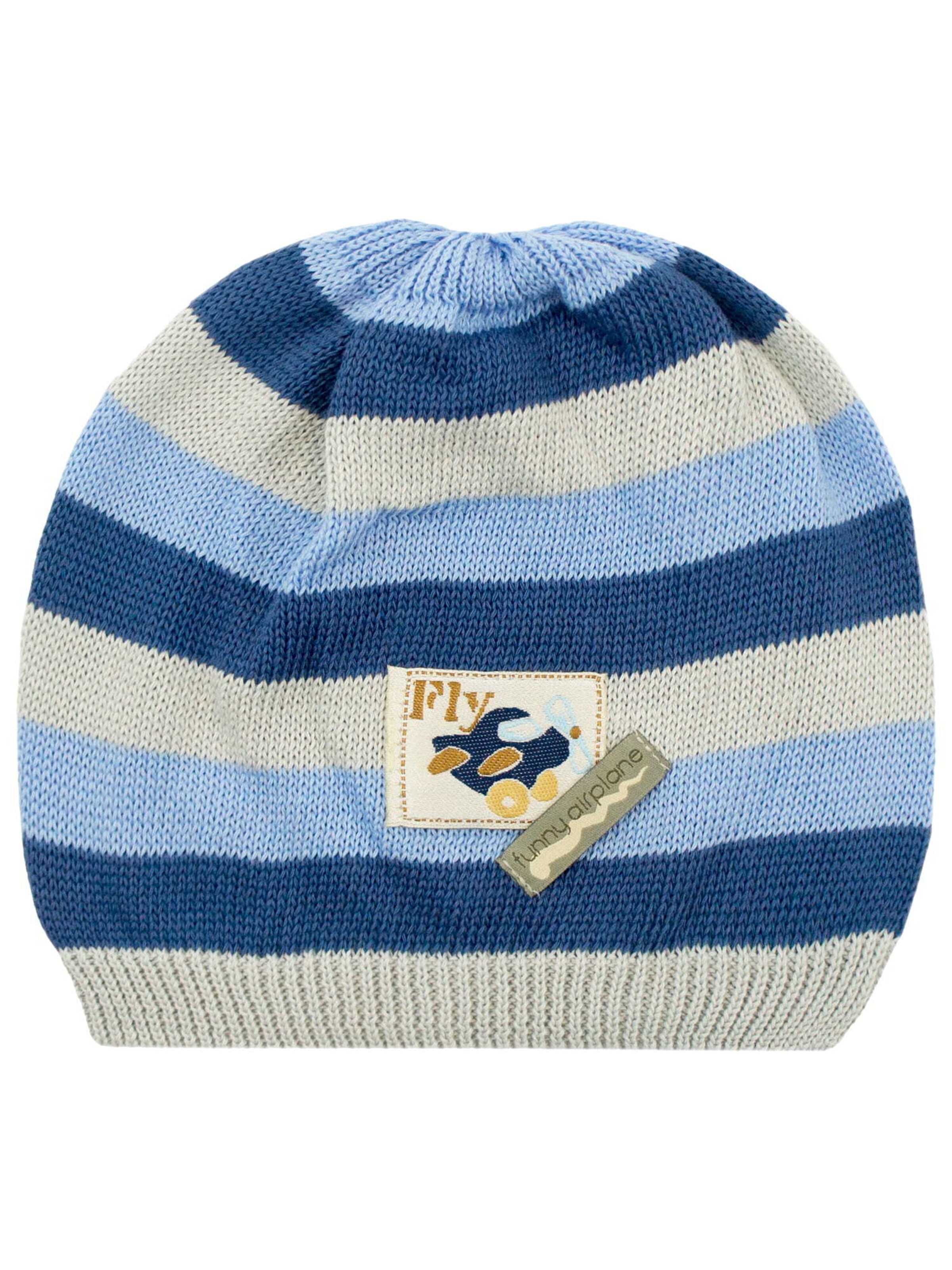 Aliap Mütze in Blau: Vorderseite