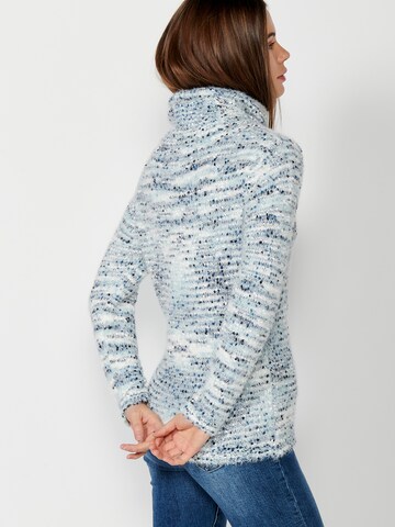 Pull-over KOROSHI en bleu