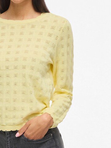 Pullover 'VIAmbelle' di VILA in giallo