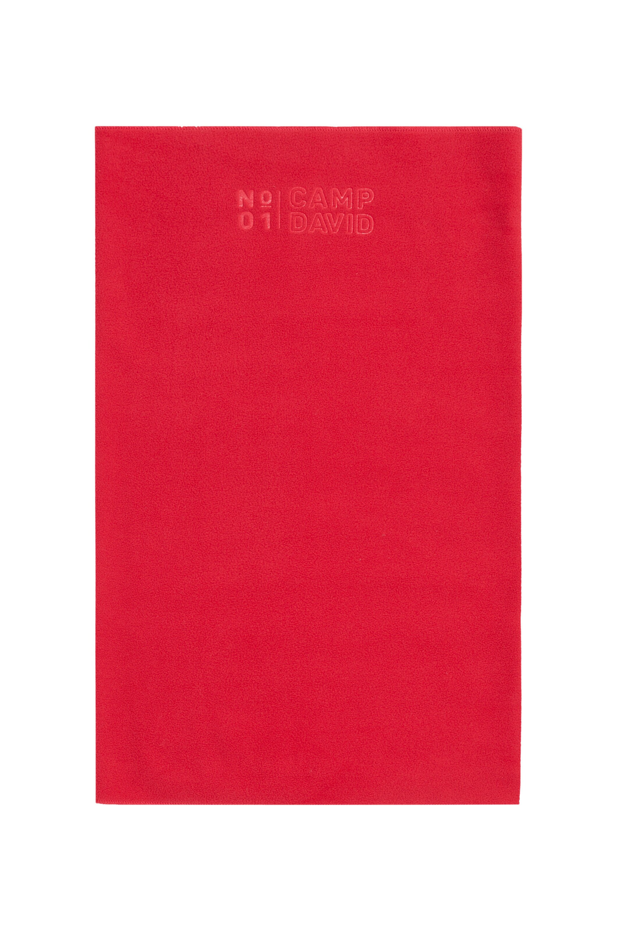 CAMP DAVID Scarf in Red
