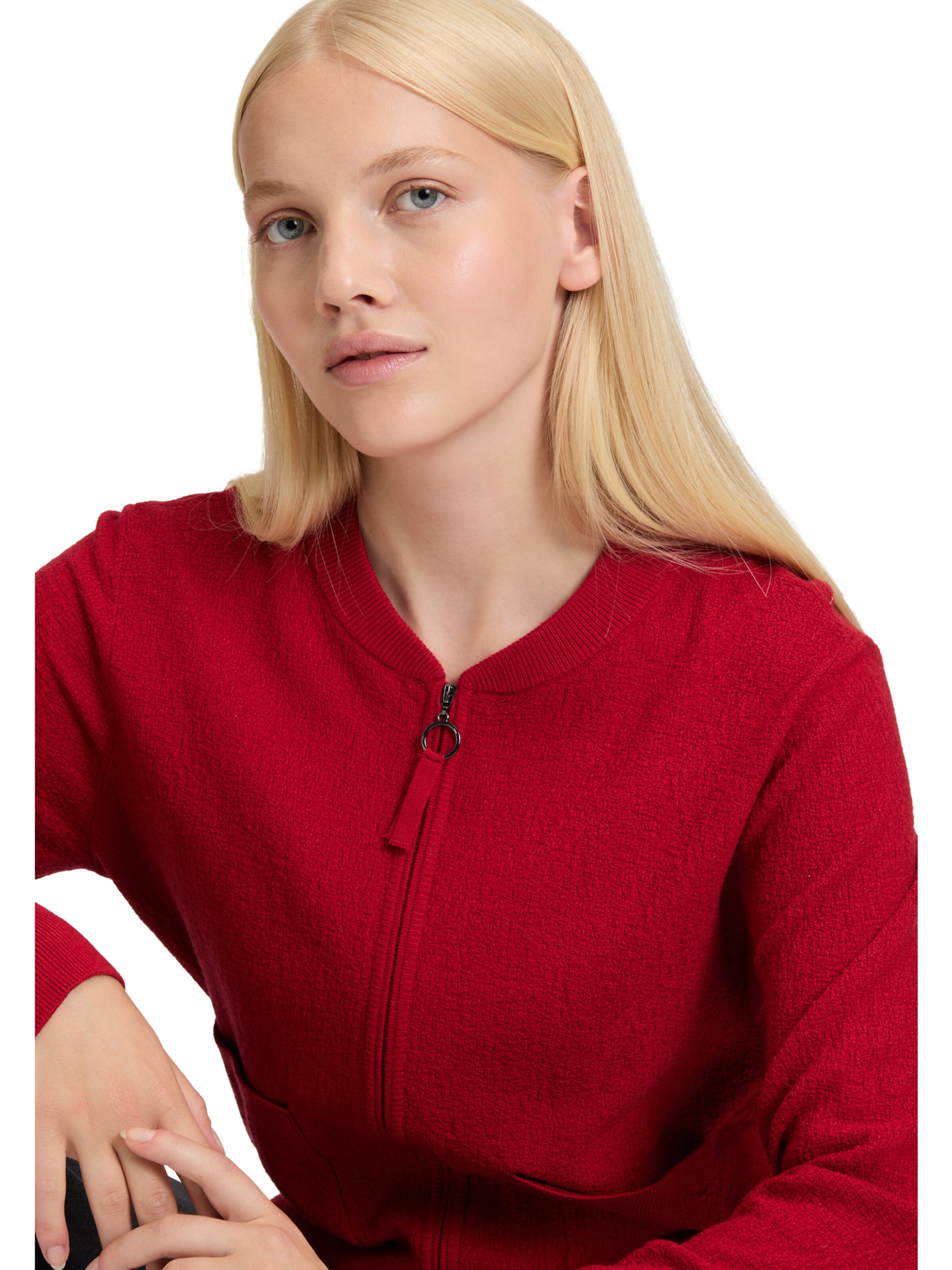 Cardigan Betty & Co en rouge