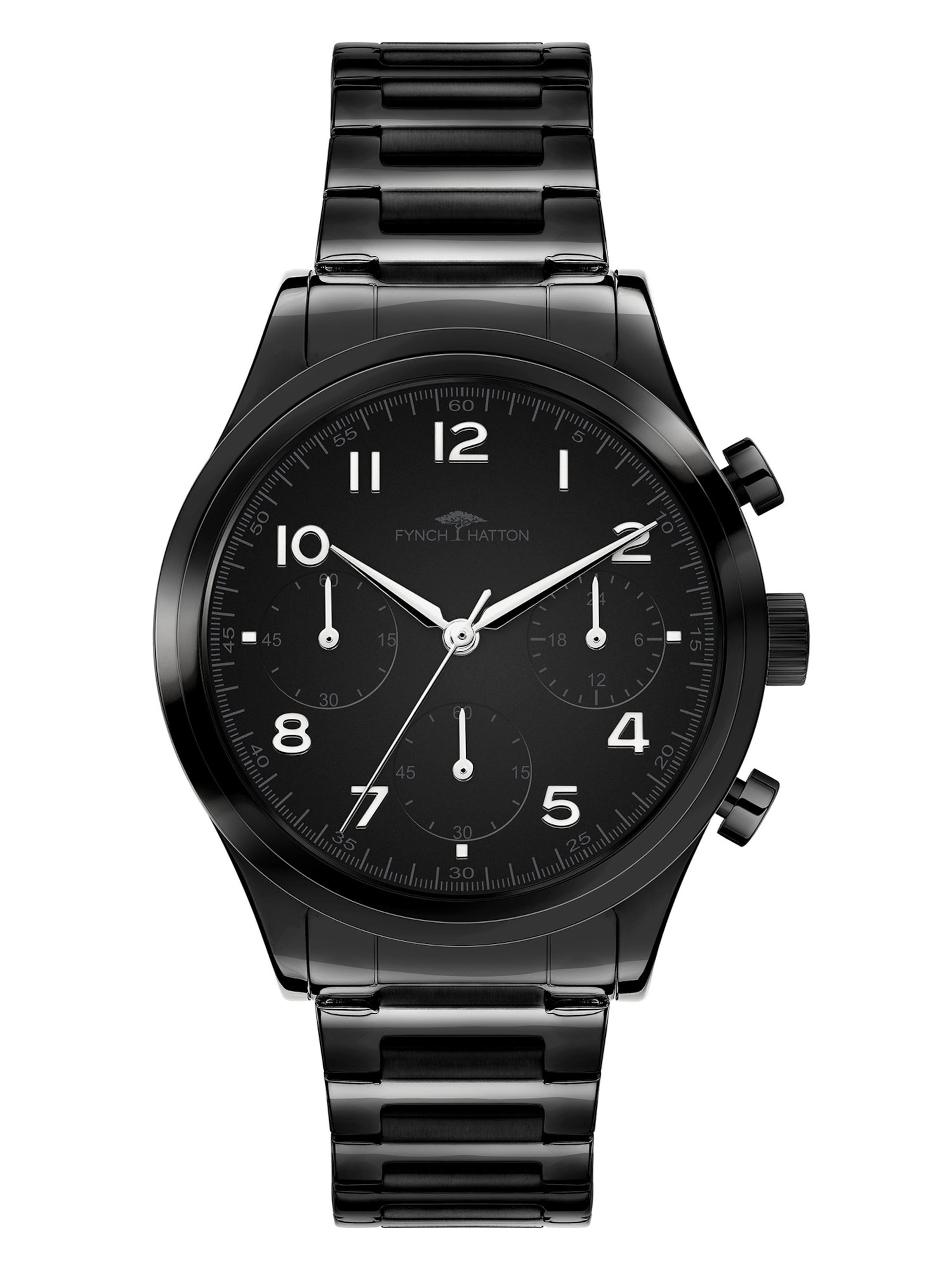 FYNCH-HATTON Analog watch in Black: front