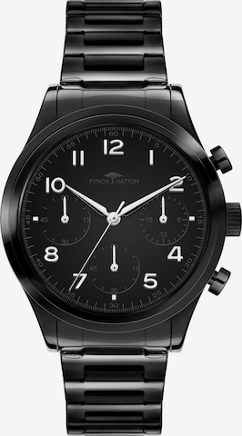 FYNCH-HATTON Analog Watch in Black: front