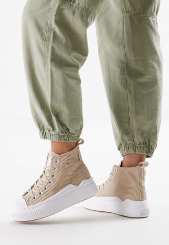 BRITISH KNIGHTS High-top trainers 'Kaya' in Beige