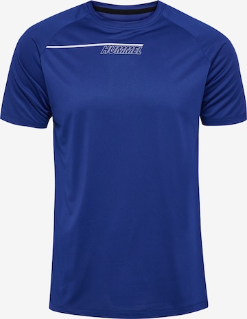 Hummel Funktionsskjorte 'Court' i blå: forside