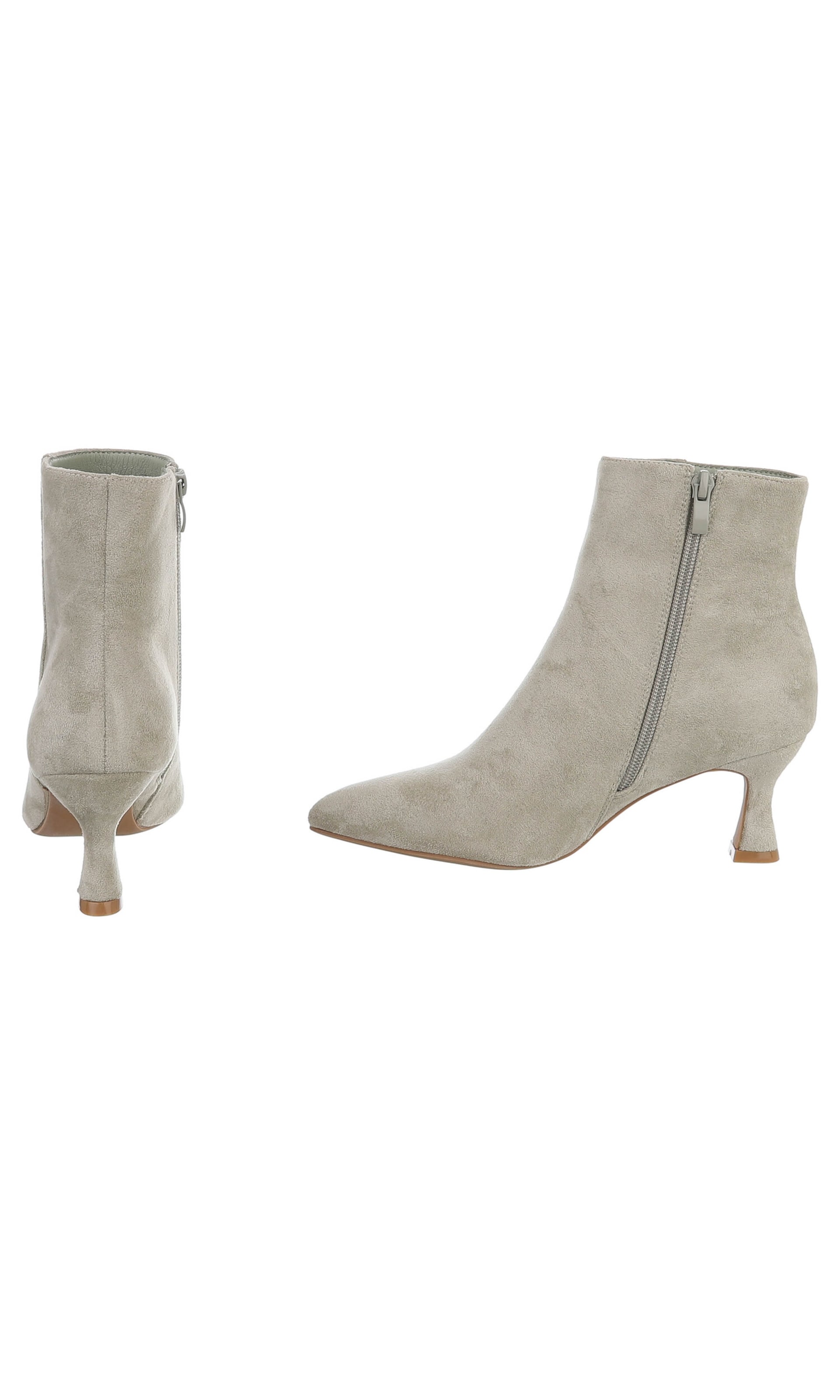 Ital-Design Ankle Boots in Green