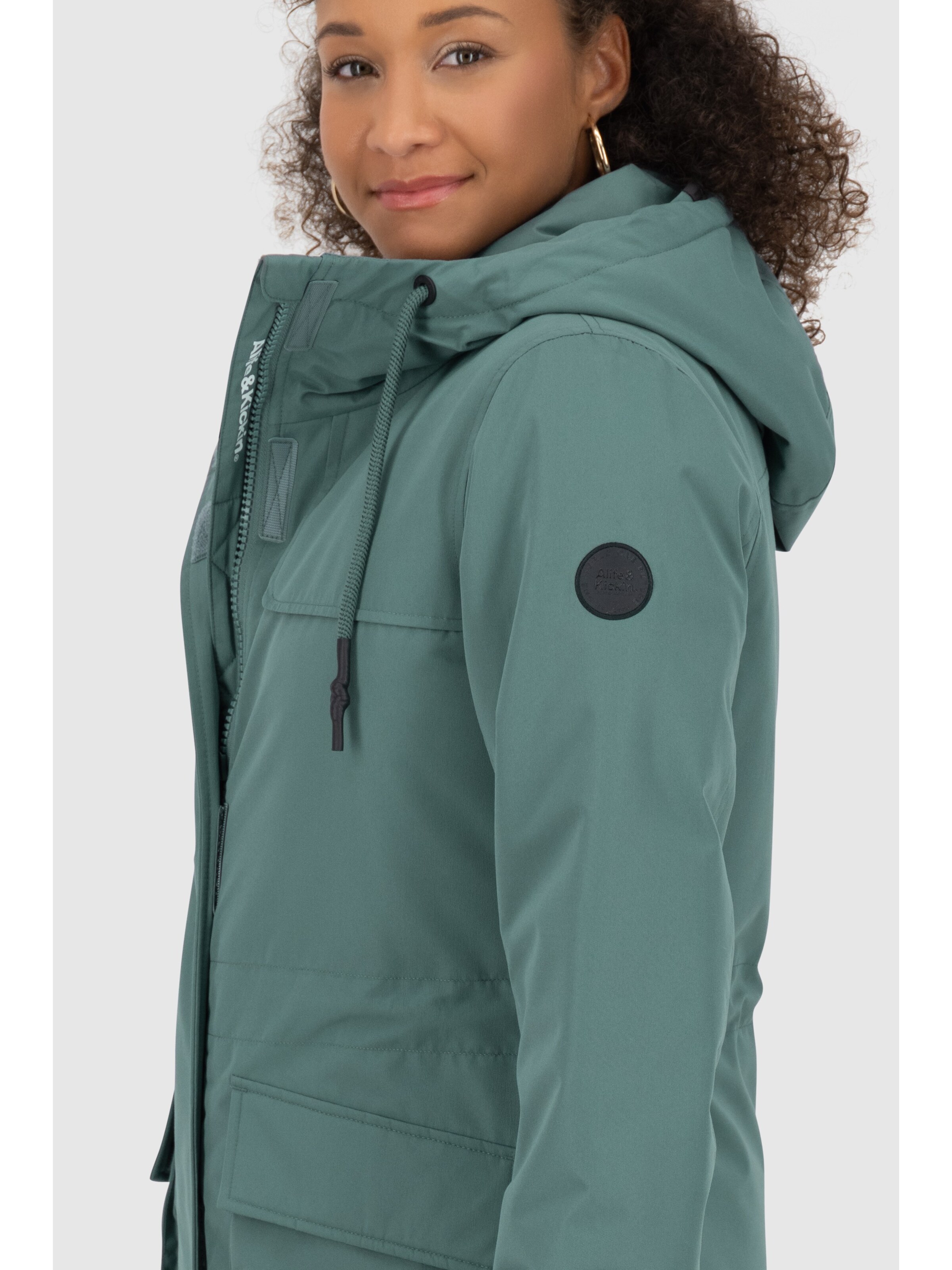 Veste d’hiver 'CharlizeAK A' alife & kickin en gris