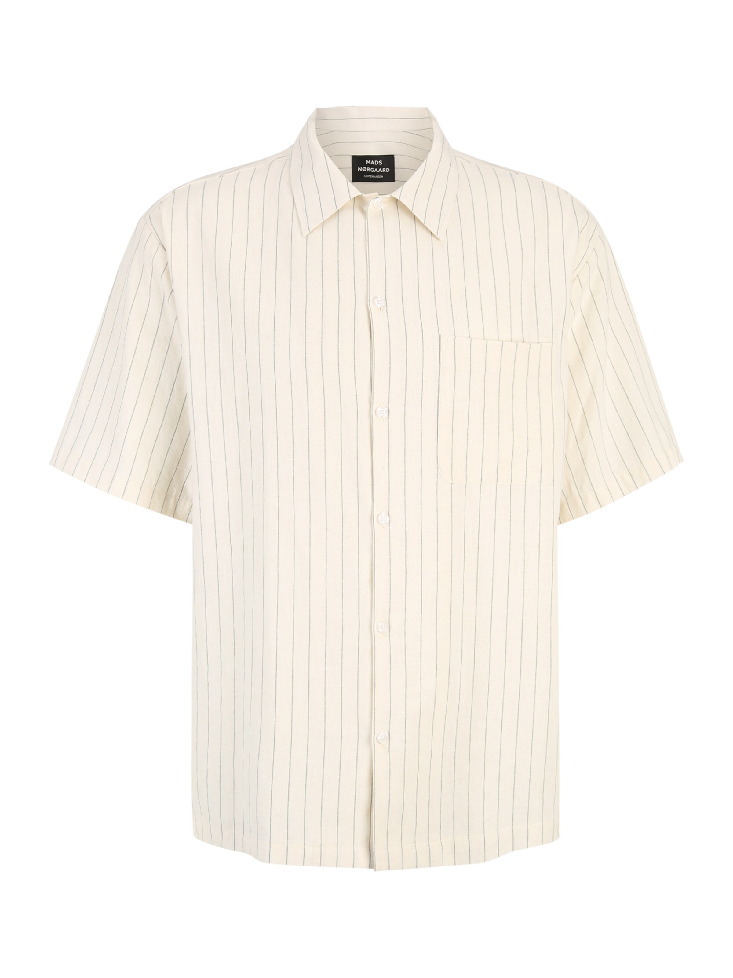 Regular fit Cămașă de la MADS NORGAARD COPENHAGEN pe bej: față