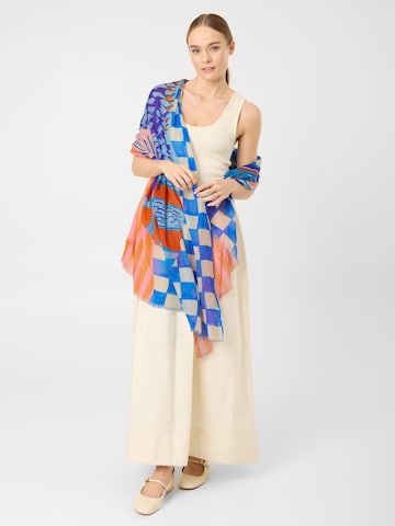 Écharpe CODELLO en bleu