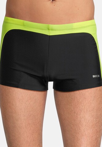 BECO the world of aquasports Swim Trunks 'Side Flash' in Yellow