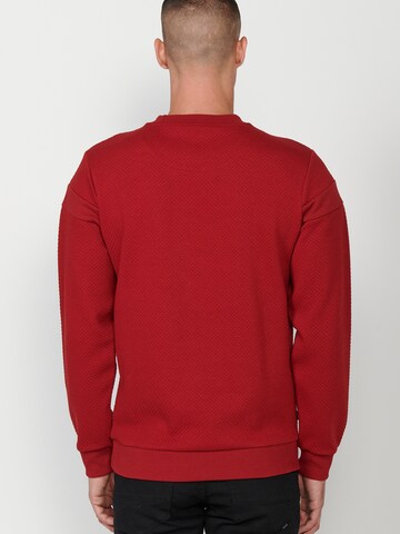 KOROSHI - Sweatshirt em vermelho