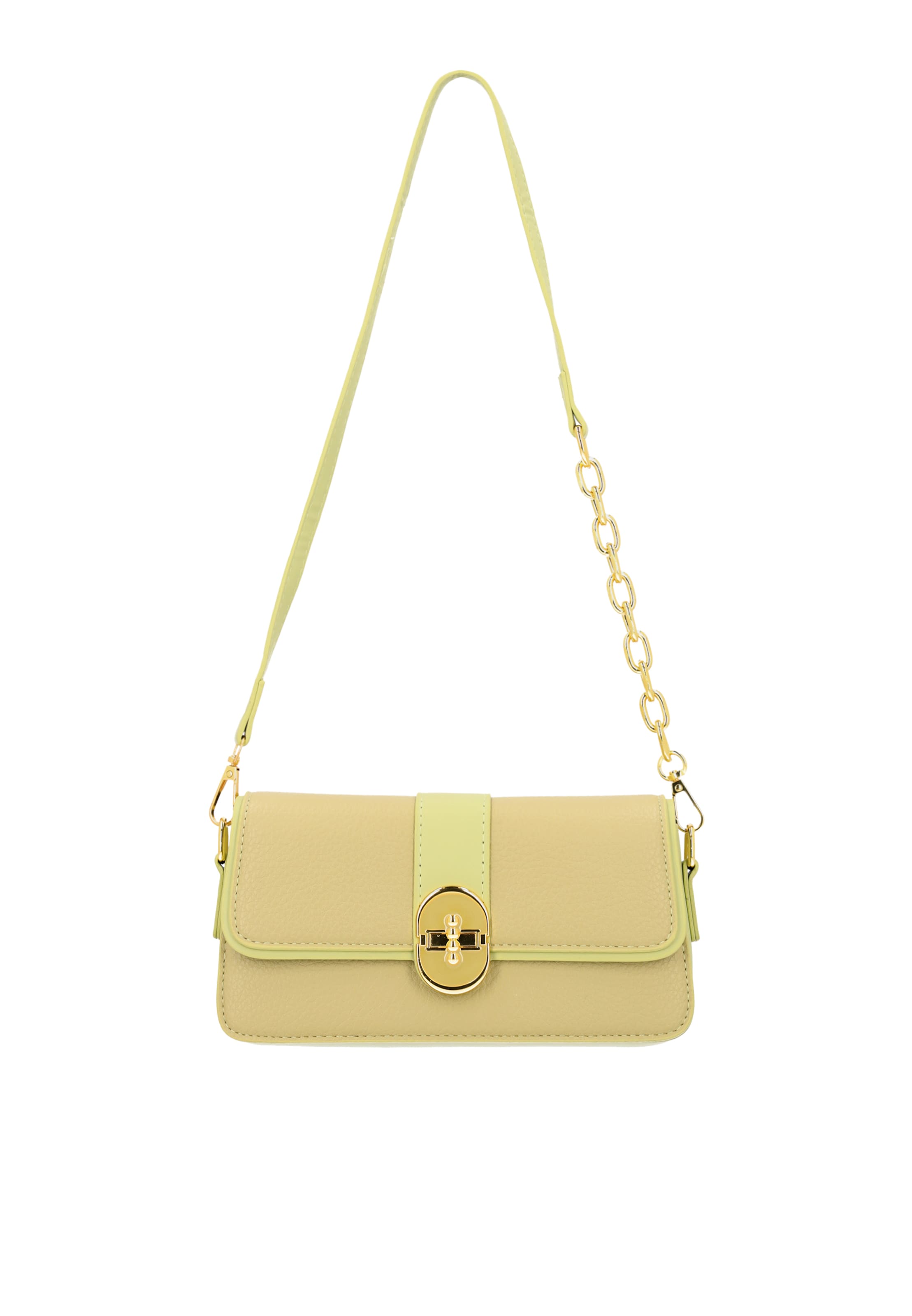 faina Torba preko ramena u limeta zelena / tamo žuta, Pregled proizvoda