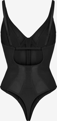 Body 'SWIRL' de la OW Collection pe negru