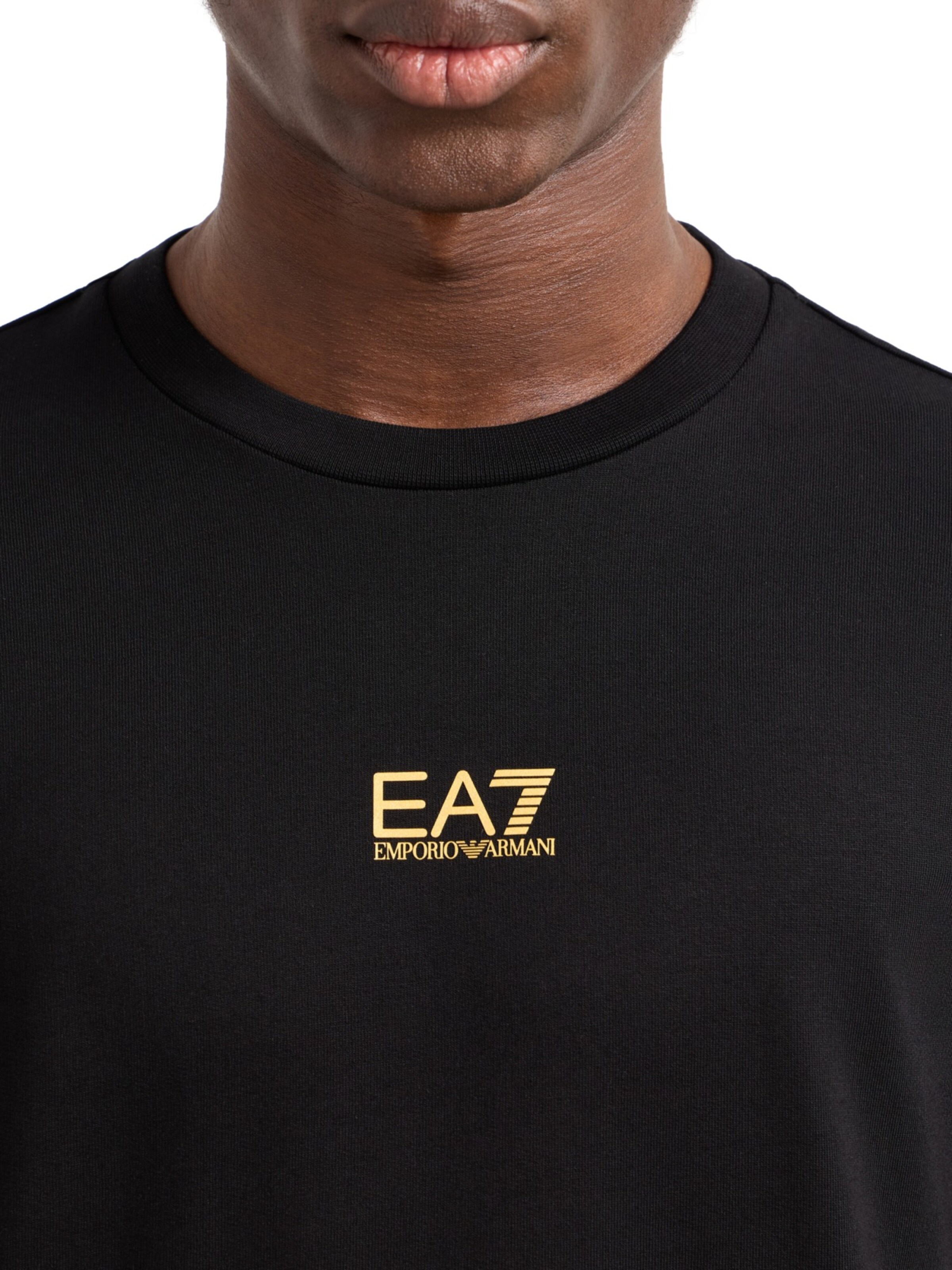 EA7 Emporio Armani Sweatshirt in Zwart