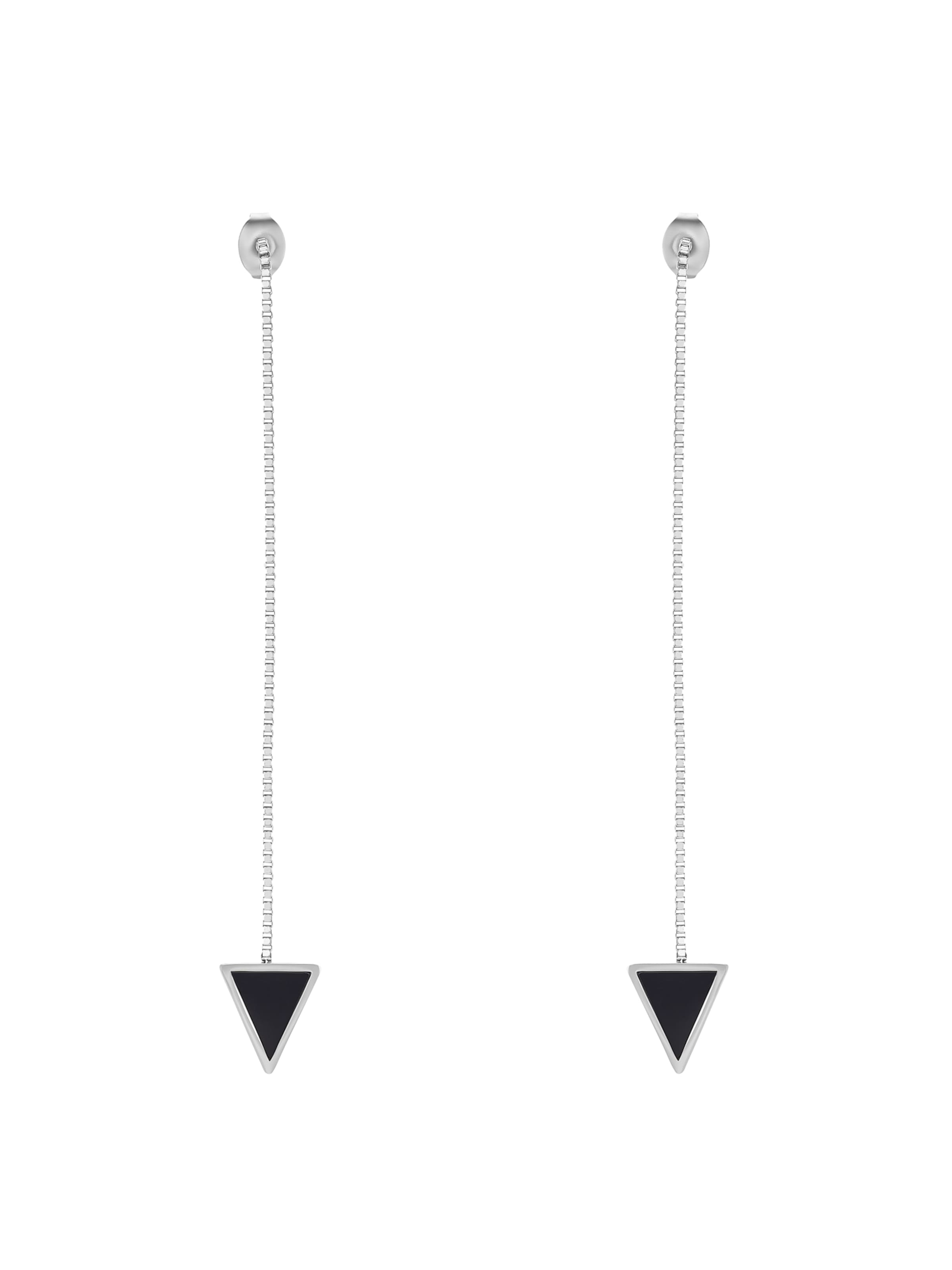 Heideman Earrings 'Donna' in Silver: front