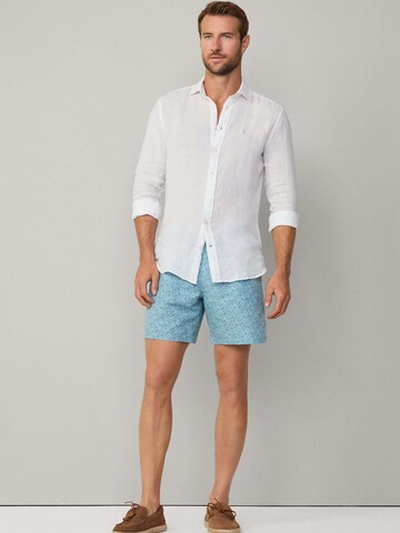 Hackett London Badeshorts in Blau