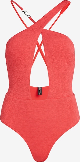 Karl Lagerfeld Badeanzug in himbeer, Produktansicht